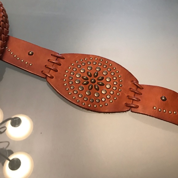 Express leather fringe belt - Picture 5 of 8